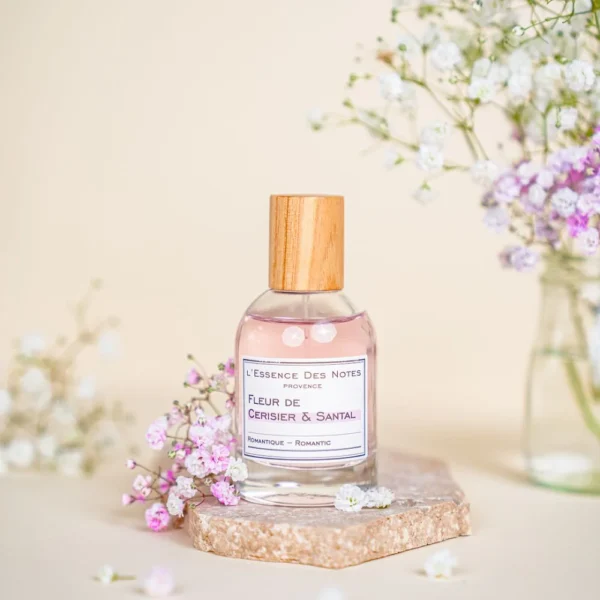 Parfum aux Huiles Essentielles Fleur de Cerisier et Santal – Image 2