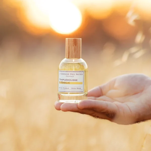 Parfum aux Huiles Essentielles Pamplemousse et Basilic – Image 2