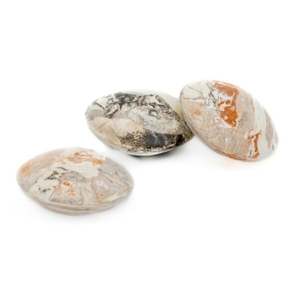 Lot de 3 galets d'Argile Naturelle – Image 2